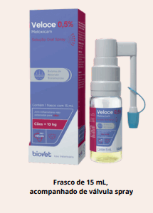 Veloce 0,5% Solução oral spray