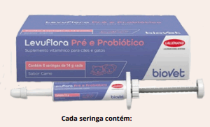 Levuflora Pré e Probiótico